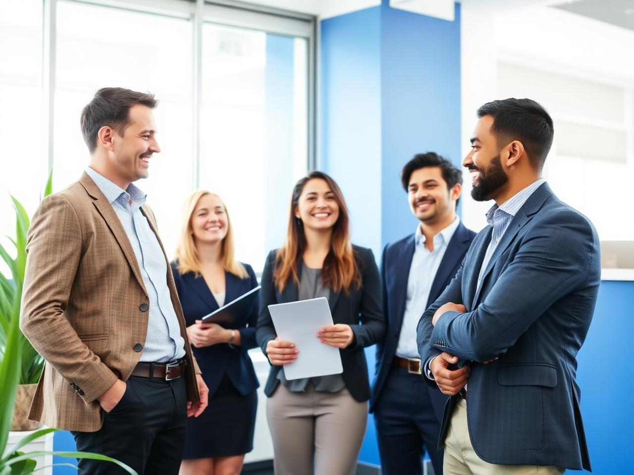 The Dowerin Education & Migration team in their Sydney office